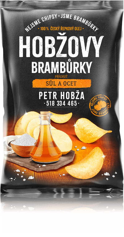 Petr Hobza Crisps Chips Salt Vinegar