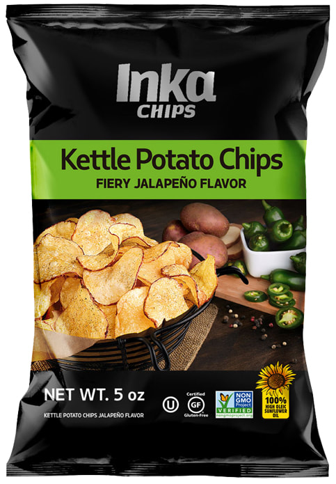 Inka Kettle Chips Jalapeno