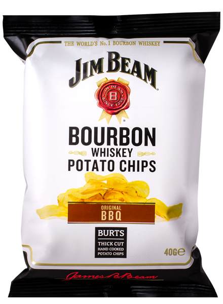 Burts Chips review Jim Beam Chips