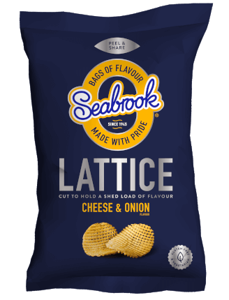 Seabrook Lattice Cheese & Onion Crisps Review