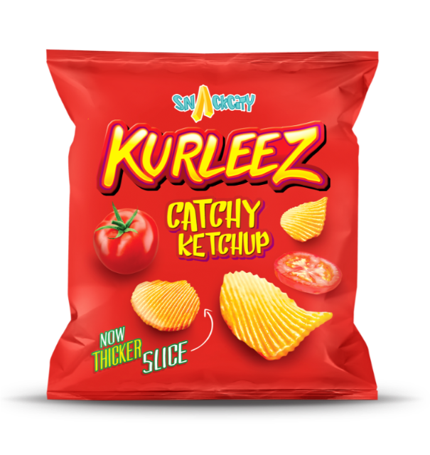 SnackCity Potato Chips Kurleez Ketchup
