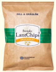 Svenska Lant Chips Dill