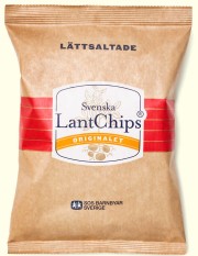 Svenska Lant Chips Lattsaltade