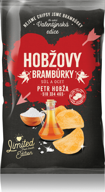 Petr Hobza Crisps Chips Salt Vinegar