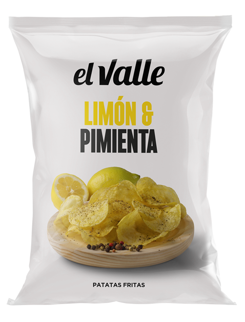 El Valle Potato Chips Limon Pimienta