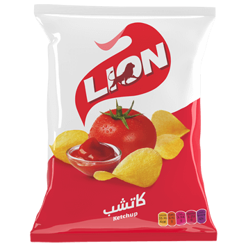 Senyorita Lion Chips Ketchup