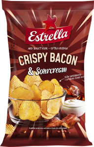 Estrella Potato Chips Grill Bacon