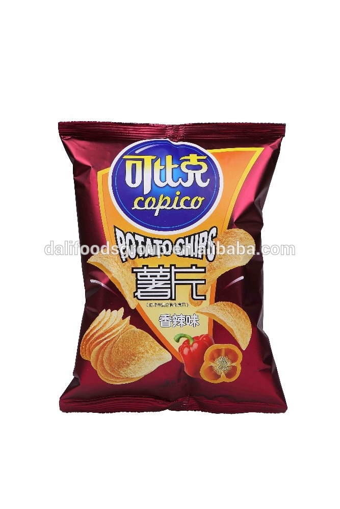 Copico Spicy Flavor Potato Chips Review
