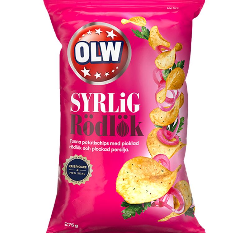 OLW Potato Chips Sylig Rodlok