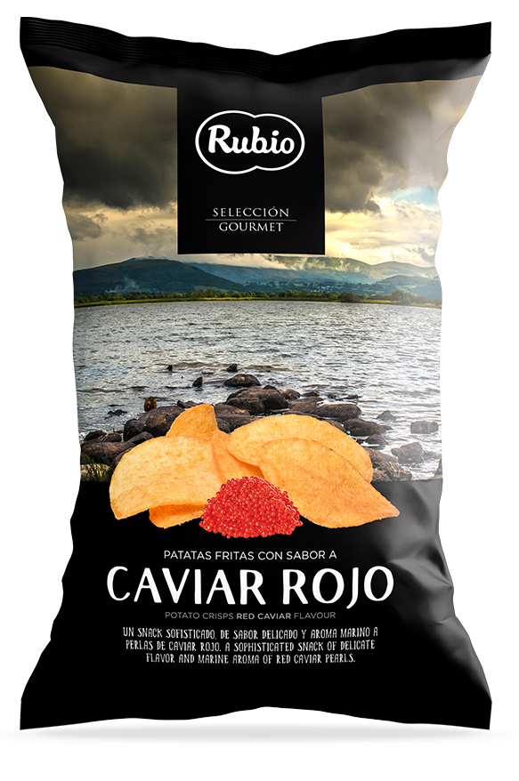 Rubio Patatas Fritas Chips Caviar