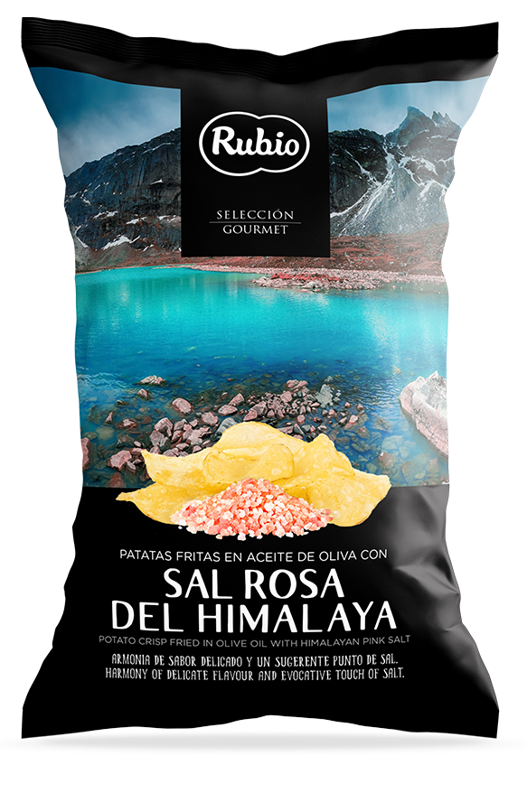 Rubio Patatas Fritas Chips Sal Rosa