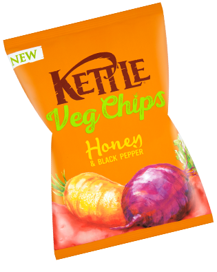 Kettle Veg Chips Honey and Black Pepper Review