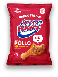 Super Ricas Potato Chips Pollo