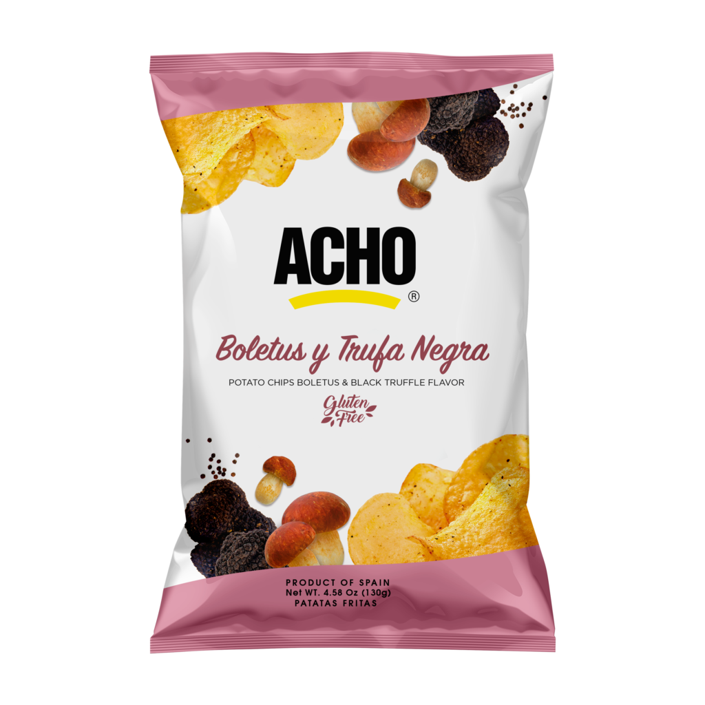 Acho Potato Chips Boletus y Trufa Negra