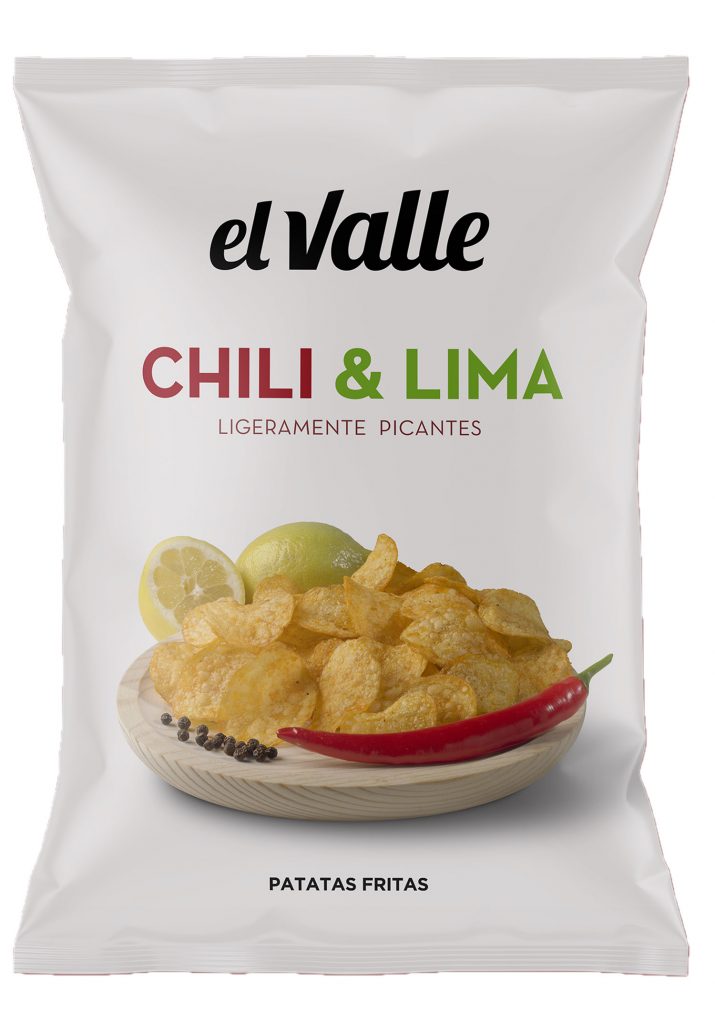 El Valle Potato Chips Chili Lima Fritas