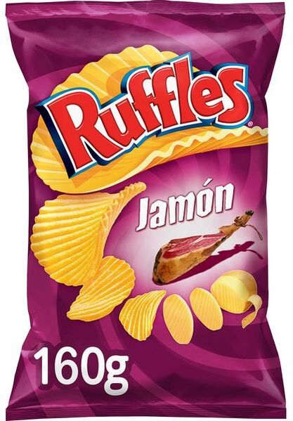 Ruffles patatas fritas onduladas saborde