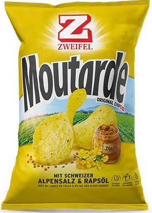 Zweifel Potato Chips Moutarde