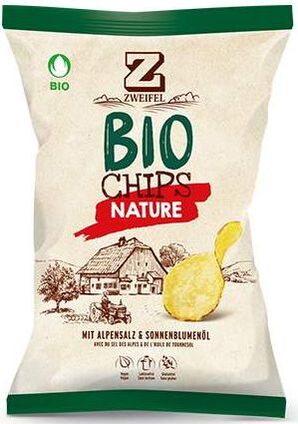 Zweifel Potato Chips Bio Nature