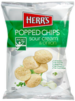 Herr's Sour Cream & Onion Popped Chips