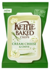 Kettle Baked Chips Cream Cheese & Chive Review