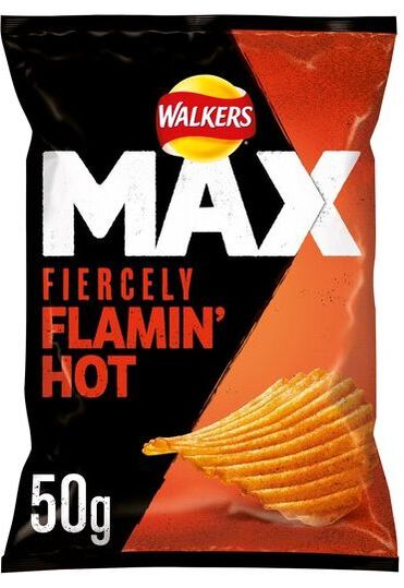 Walkers Max Fiercely Flamin’ Hot Crisps
