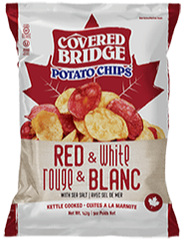 Covered Bridge Red White Chips