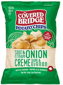 Covered Bridge Sour Cream Onion Chips