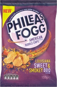 Phileas Fogg American Style Bubble Chips Louisiana Sweet & Smokey BBQ