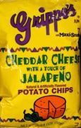 Grippo's Cheddar Cheese with a touch of Jalapeno Potato Chips