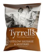 Tyrrell’s Ludlow Sausage & Mustard Crisps review