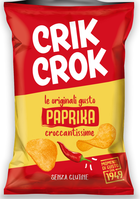 Crik Crok Paprika Potato Chips