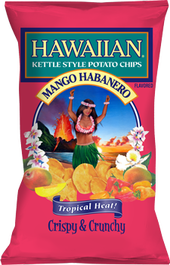 Hawaiian Mango Habanero Kettle Style Potato Chips