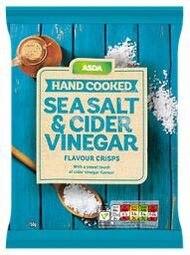 Asda Sea Salt & Cider Vinegar Crisps