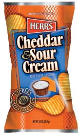Herr's Cheddar & Sour Cream Potato Chips