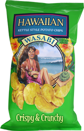 Hawaiian Wasabi Kettle Style Potato Chips