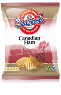 Seabrook Canadian Ham Crisps