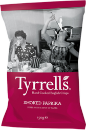 Tyrrell's Smoke Paprika with a Spot of Tapas Crisps Review