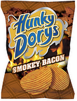 Hunky Dorys Smokey Bacon Potato Crisps