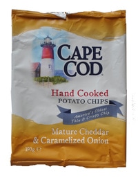 Cape Cod Hand Cooked Potato Chips Cheddar and Caramelized Onion Review