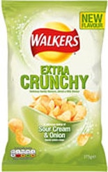 Walkers Extra Crunchy Sour Cream & Onion Crisps Review