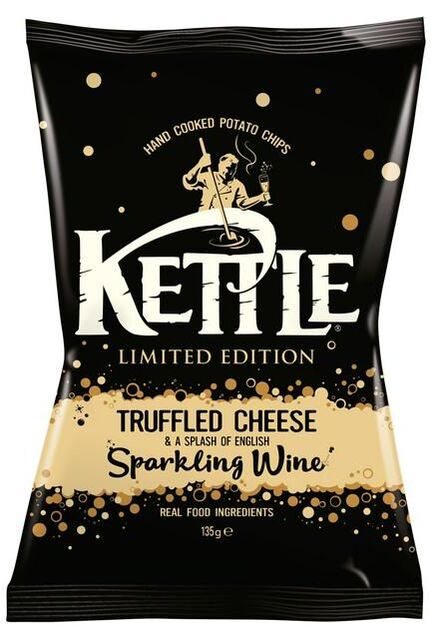 Kettle Truffled Cheese & a Splash of English Sparkling Wine Crisps