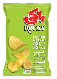 Maz Maz Rocky Potato Chips Lemon