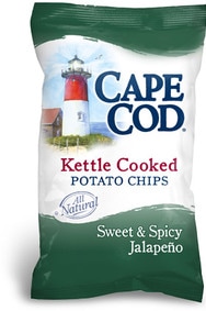 Cape Cod Sweet & Spicy Jalapeno Kettle Cooked Potato Chips