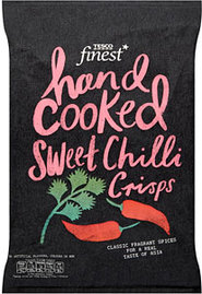 Tesco Finest Hand Cooked Sweet Chilli Crisps Review