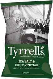 Tyrrell's Sea Salt & Cider Vinegar Crisps Review