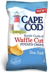 Cape Cod Sea Salt Waffle Cut Kettle Cooked Potato Chips