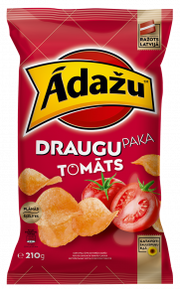 Adazu Chips  Kartupeļu čipsi ar tomātu garšu