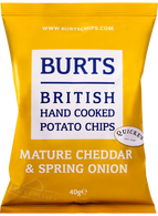 Burts Chips Vintage Cheddar & Sping Onion Crisps Review