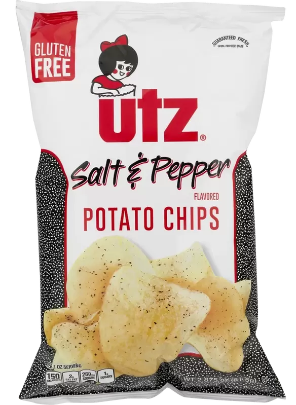 Utz Salt & Pepper Potato Chips