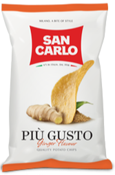 San Carlo Piu Gusto Potato Chips Ginger